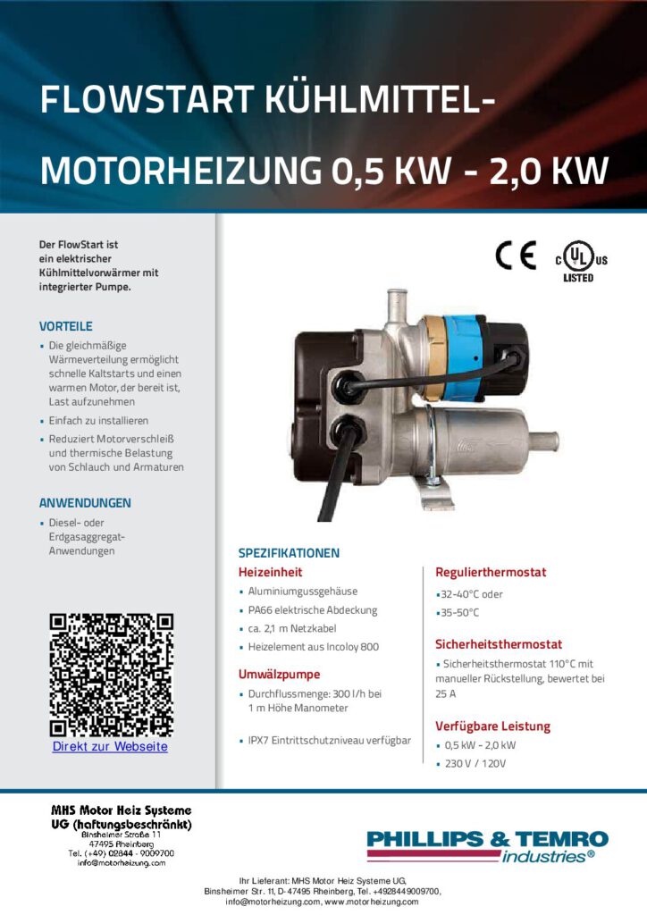 PTI FlowStart 0,5 – 2,0 kW – Datenblatt (PDF)